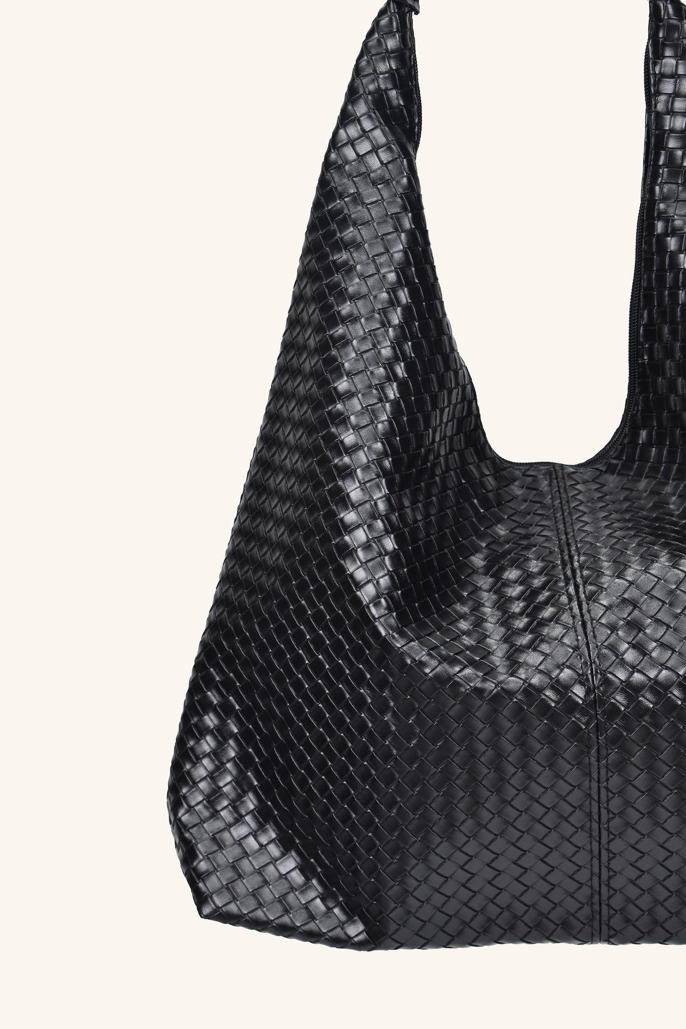 Zen Büyük Boy El ve Omuz Çantası - Siyah