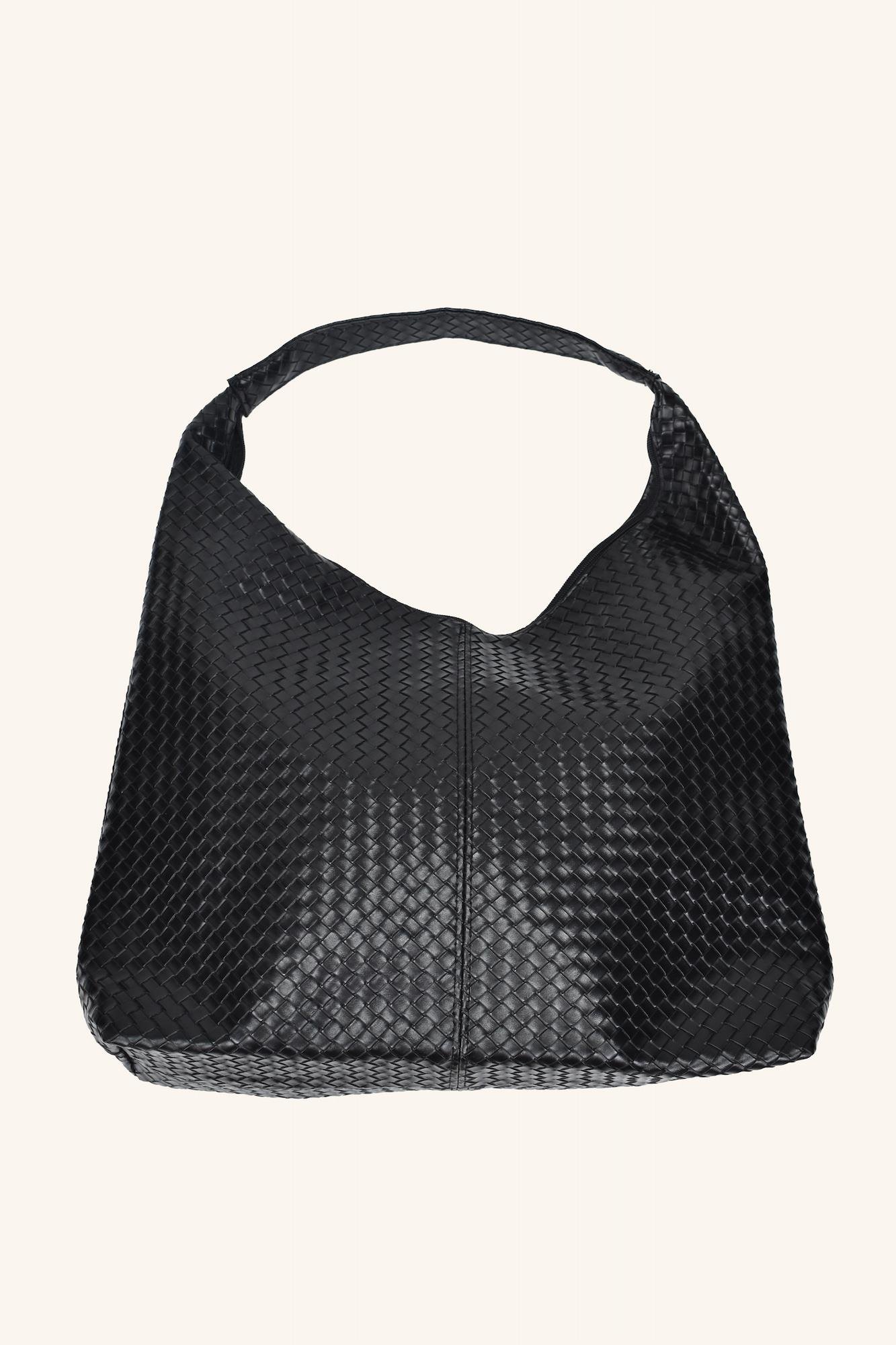 Zen Büyük Boy El ve Omuz Çantası - Siyah