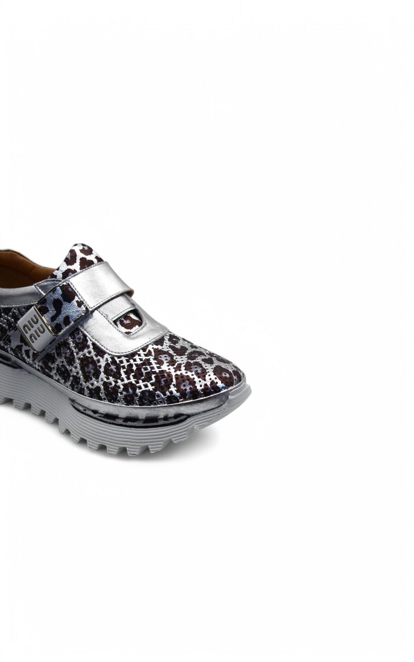 Leopar Desenli Sneaker