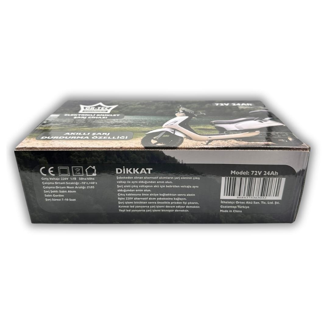 BİCOMAX 72V 24AH ELEKTRİKLİ MOTOSİKLET ŞARJ ALETİ