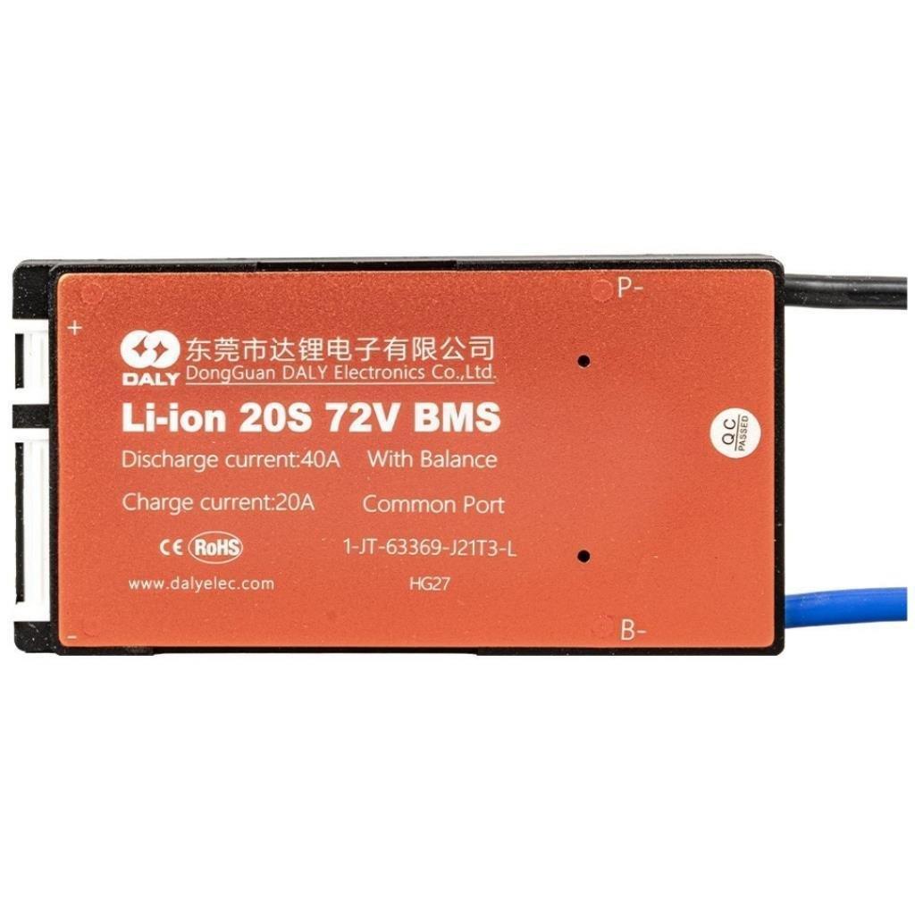 Daly Bms Li-ion 20S 72V 40A Balanslı Ortak Port