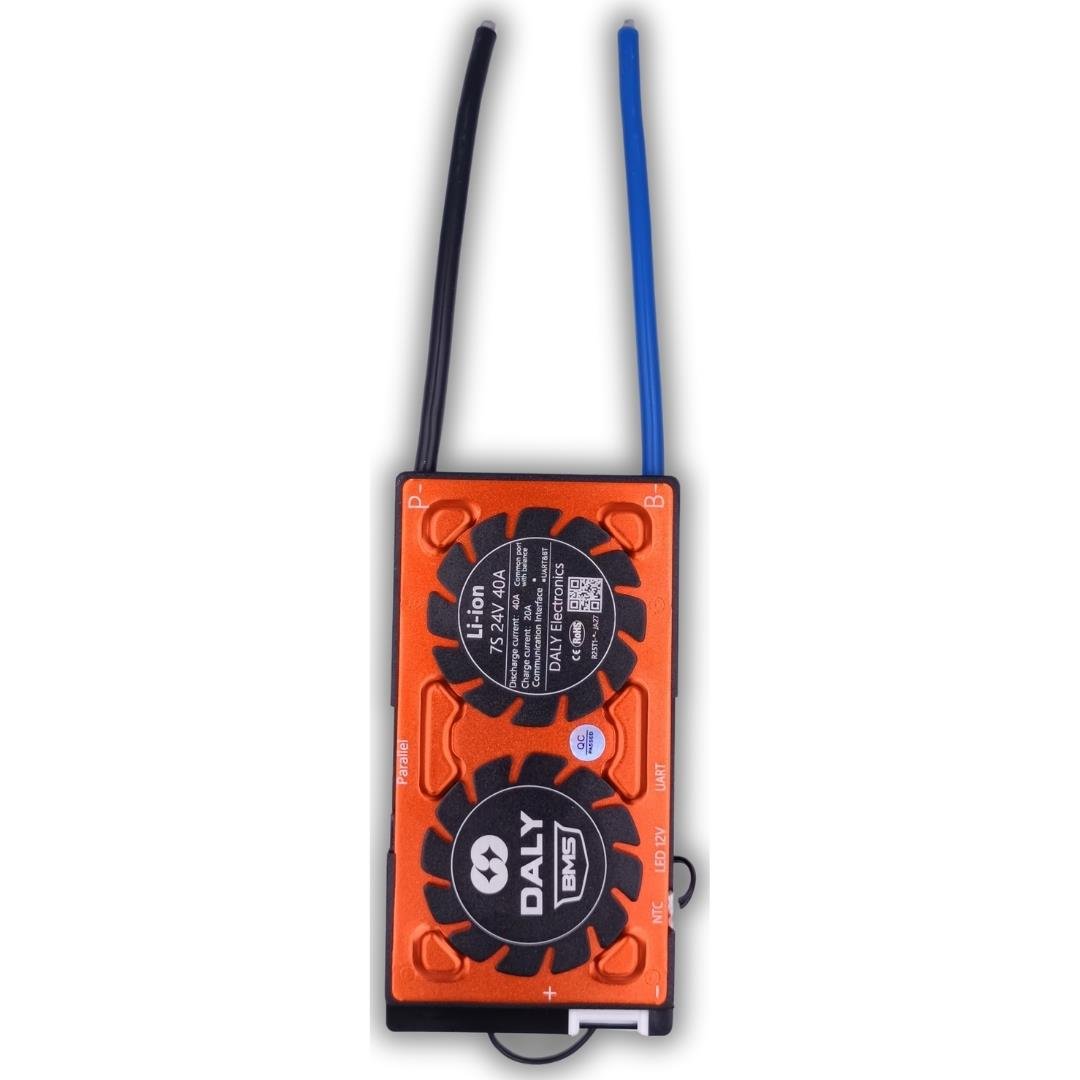 Daly BMS Li-ion 7S 24V 40A Balanslı - Ortak Port