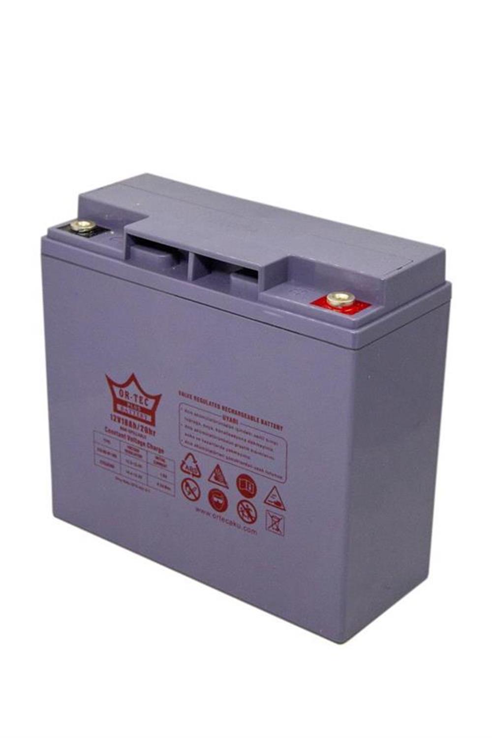 ORTEC 12V 18AH AKÜ