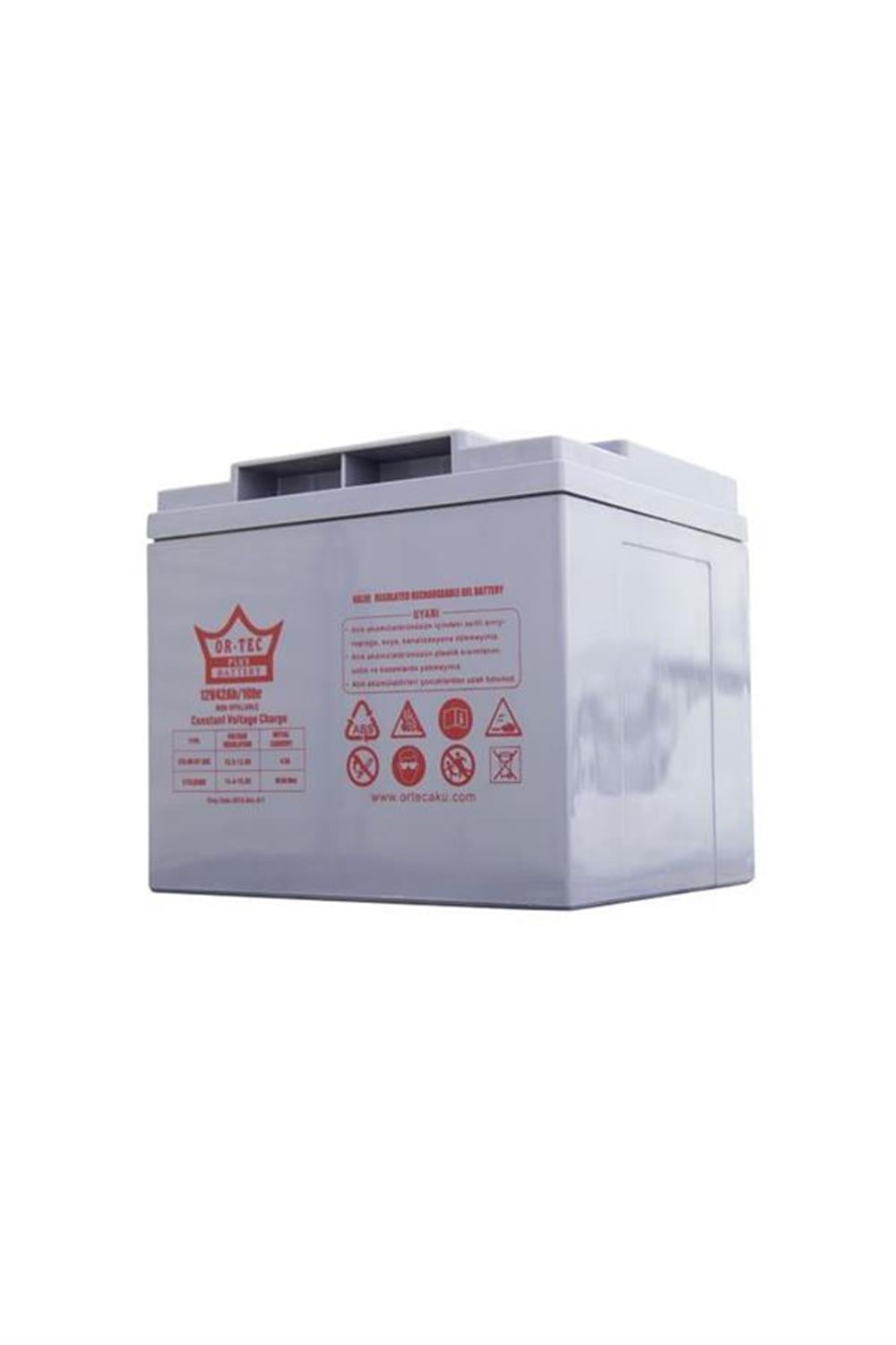 ORTEC 12V 42AH ENGELLİ ARAÇ AKÜSÜ