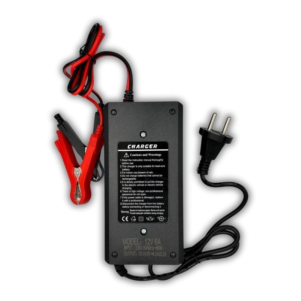 ORTEC 12V 6A Motorsiklet, Araba Akıllı Akü Şarj Cihazı