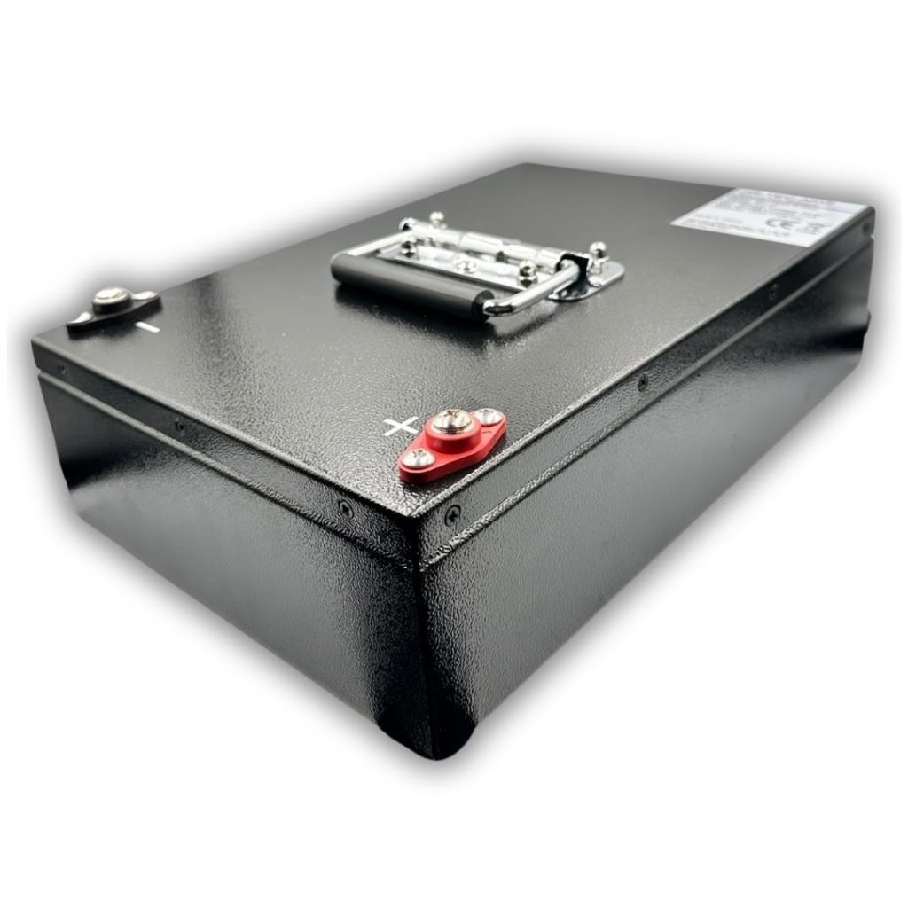 ORTEC 48V 15AH Lityum LiFePO4 Elektrikli Motosiklet Batarya + 48V 5A Lityum Şarj Aleti 