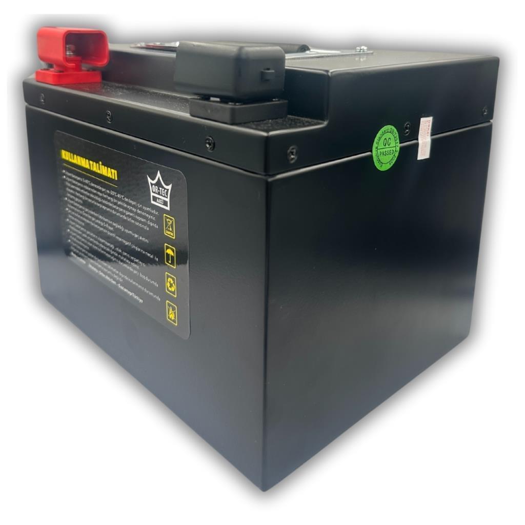ORTEC 60V 15AH Lityum LiFePO4 Elektrikli Motosiklet Batarya + 60V 5A Lityum Şarj Aleti 