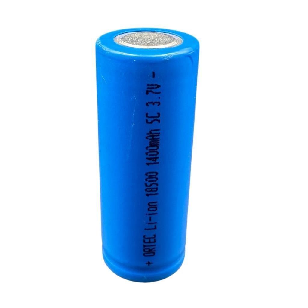 Ortec Li-ion 18500 3.7V 1400mAh 5C Pil