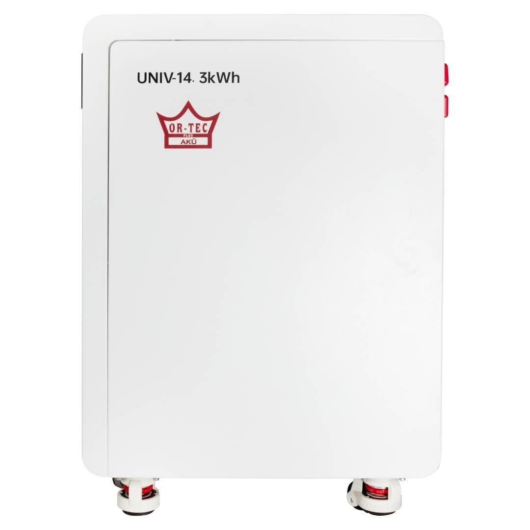 Ortec Lityum 14.3 kWh 51.2V 280Ah LiFePO4 Ev Depolama Sistemleri