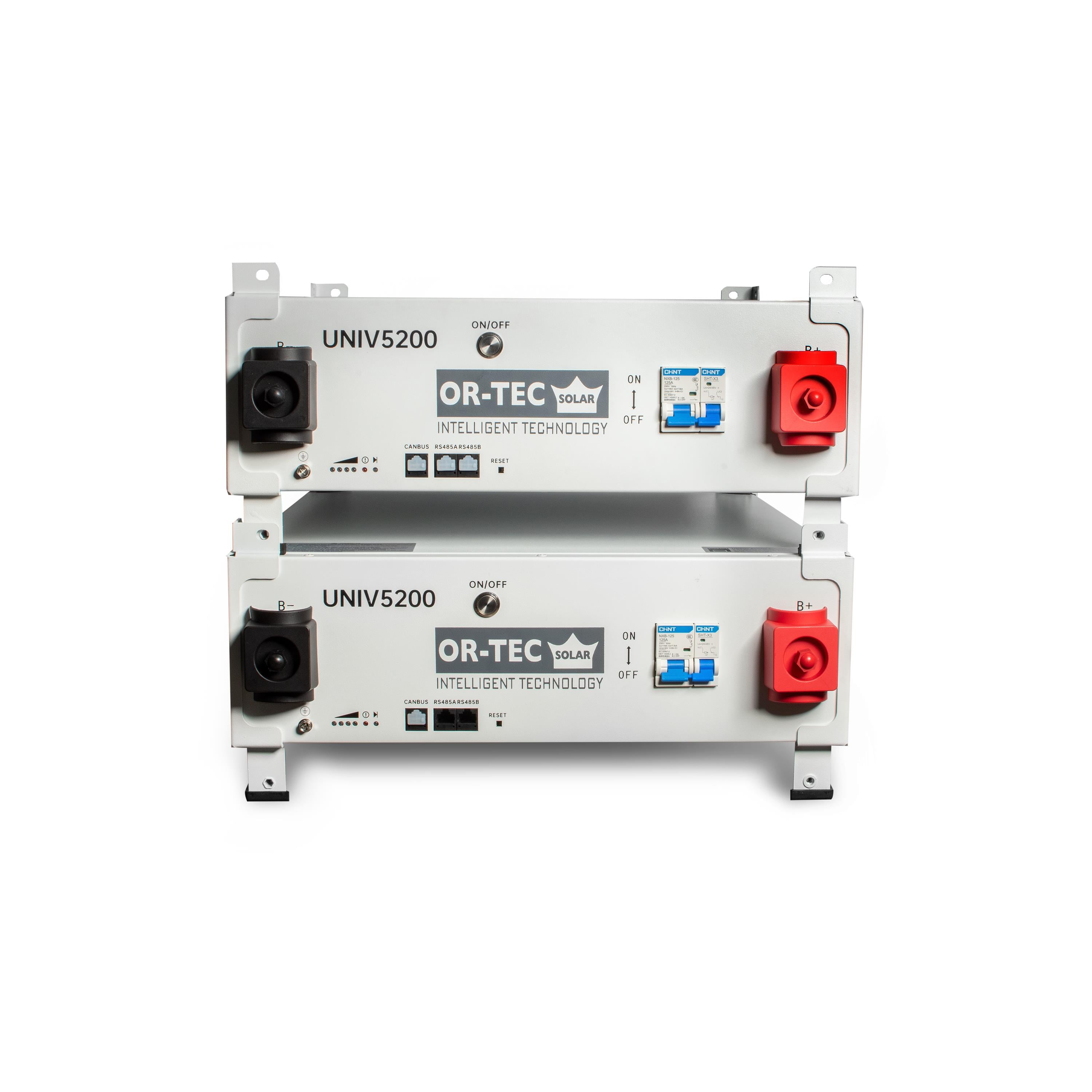 Ortec Lityum 5.2 kWh 51.2V 102Ah LiFePO4 Batarya UNIV5200