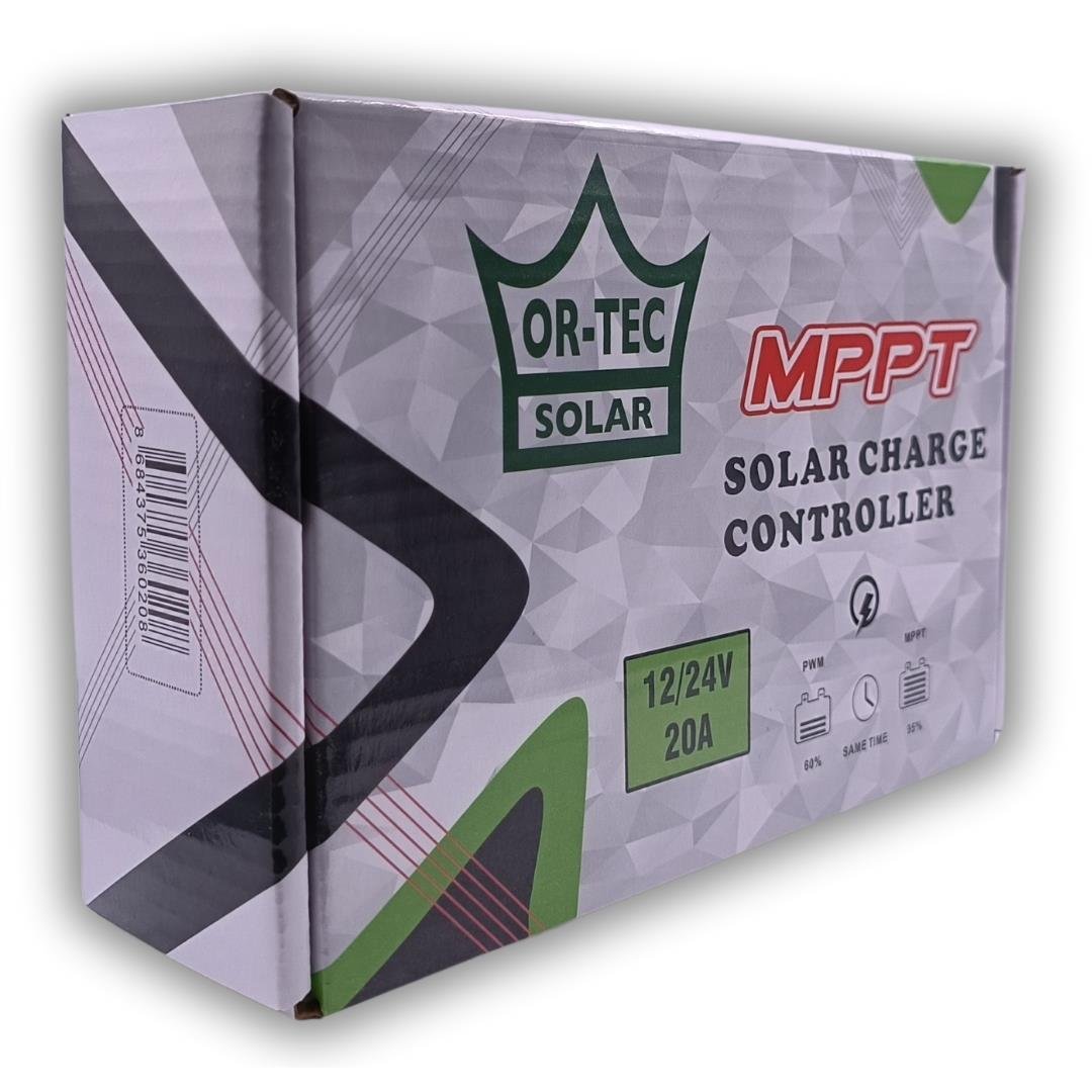 ORTEC SOLAR 12/24V 20A MPPT ŞARJ KONTROL CİHAZI