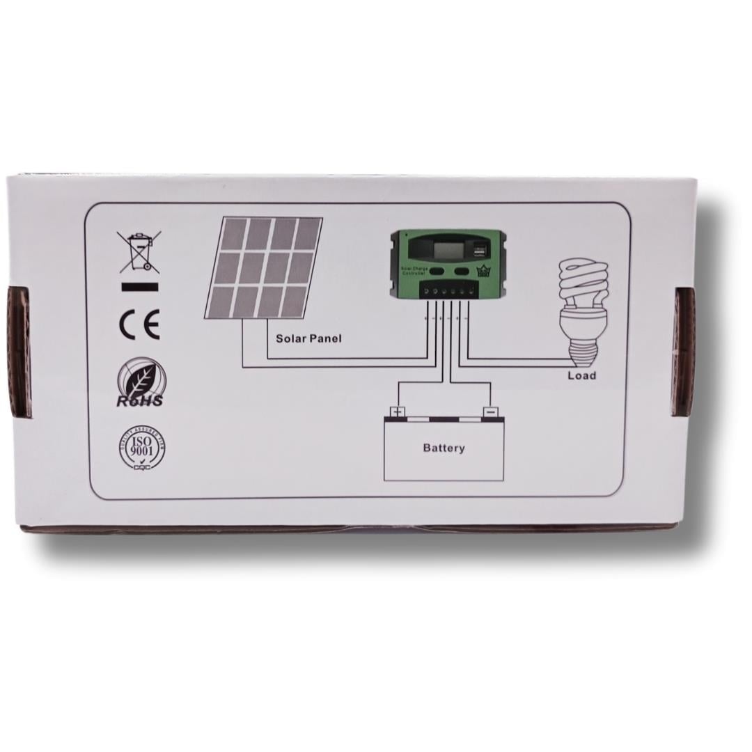 ORTEC SOLAR 12/24V 30A PWM ŞARJ KONTROL CİHAZI