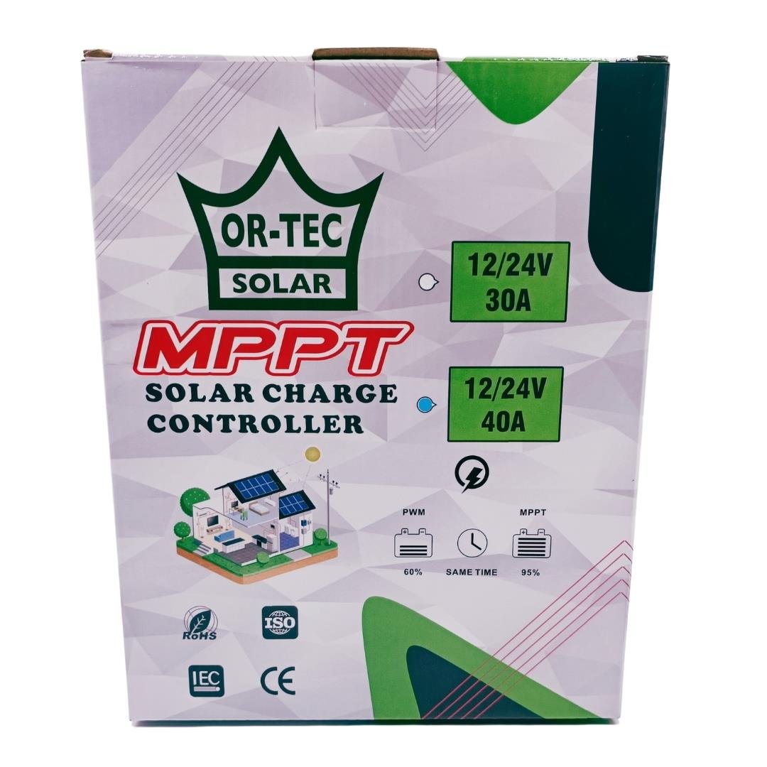 ORTEC SOLAR 12/24V 40A MPPT ŞARJ KONTROL CİHAZI
