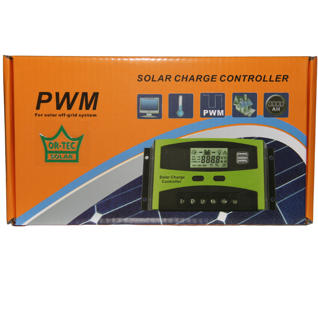 ORTEC SOLAR 12/24V 40A PWM ŞARJ KONTROL CİHAZI