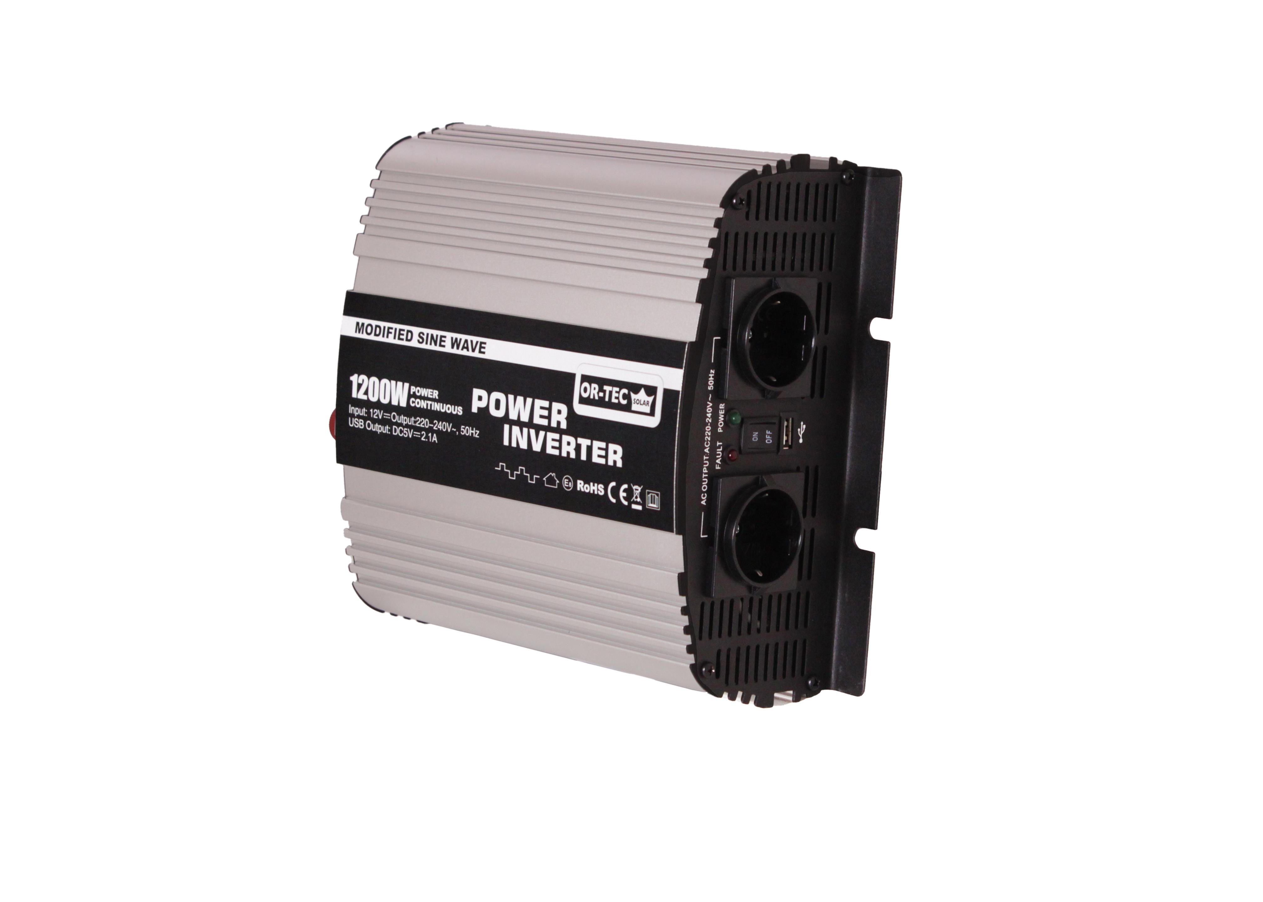 ORTEC SOLAR 12V 1200WATT MODİFİYE SİNÜS İNVERTER