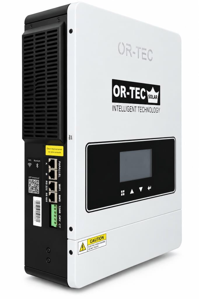 Ortec Solar 48 V 6.5 KW Paralel Destekli Wifili Çift MPPT İnverter