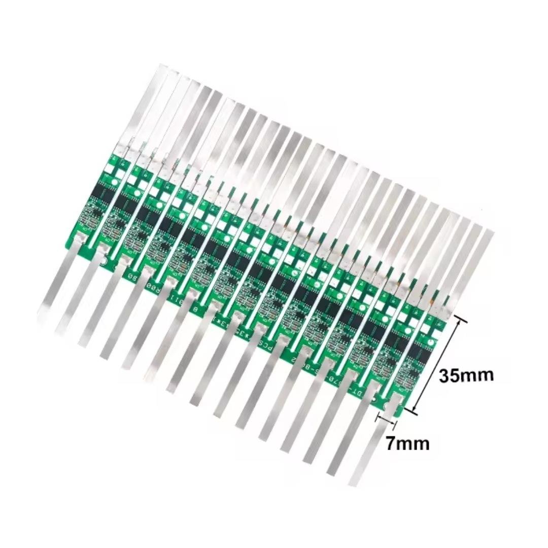 TDT 7.4V 2S 2A Li-ion Pil Koruma Devresi Nikel Şeritli BMS 