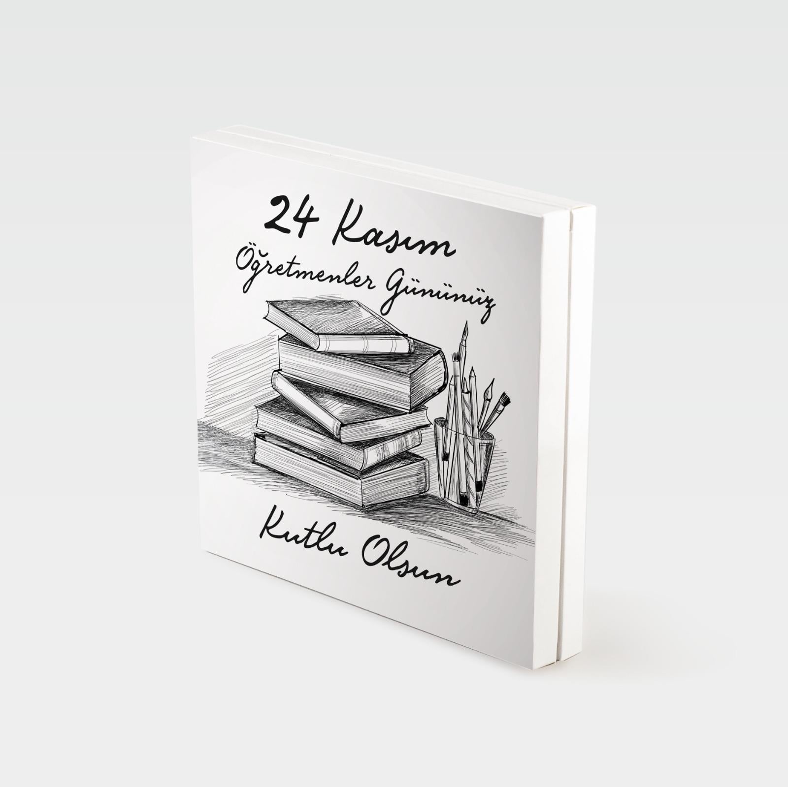 Öğretmenler Günü Sargılı Madlen Çikolata 48'li Paket 5