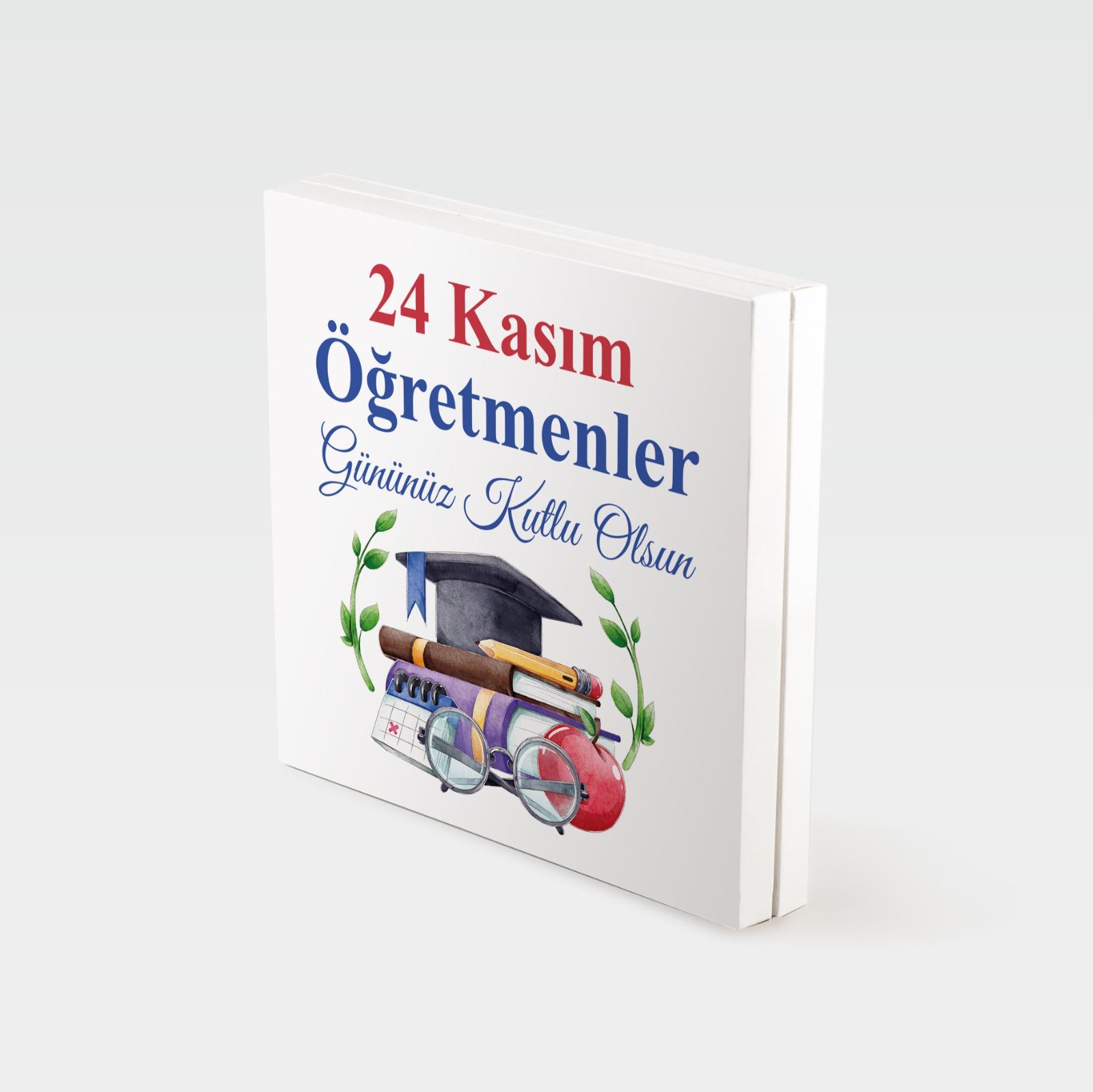 Öğretmenler Günü Sargılı Madlen Çikolata 48'li Paket 3