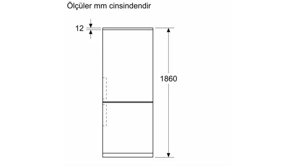 Bosch KGP76AIC0N Buzdolabı