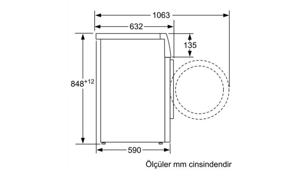 Bosch WAU24T91TR Çamaşır Makinesi