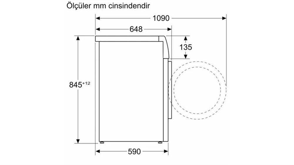 Bosch WGB254AXTR Çamaşır Makinesi
