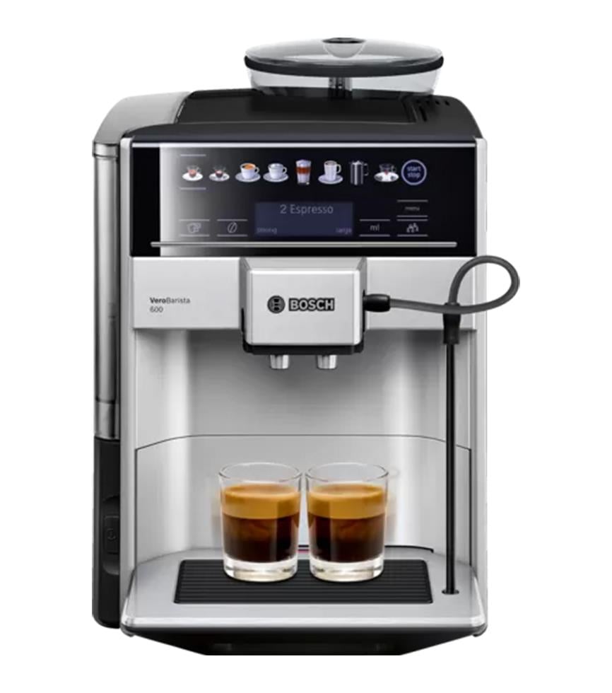 Gümüş Tam Otomatik Kahve Makinesi Vero Barista 600 Gümüş