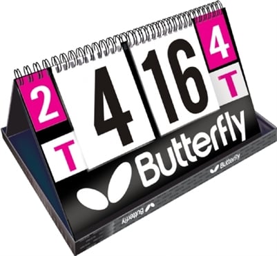 BUTTERFLY SCORER DUO ÇİFTLİ SAYI TABELASI