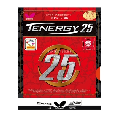 BUTTERFLY TENERGY 25 RAKET LASTİĞİ