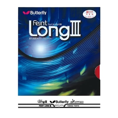 BUTTERFLY FEINT LONG III RAKET LASTİĞİ