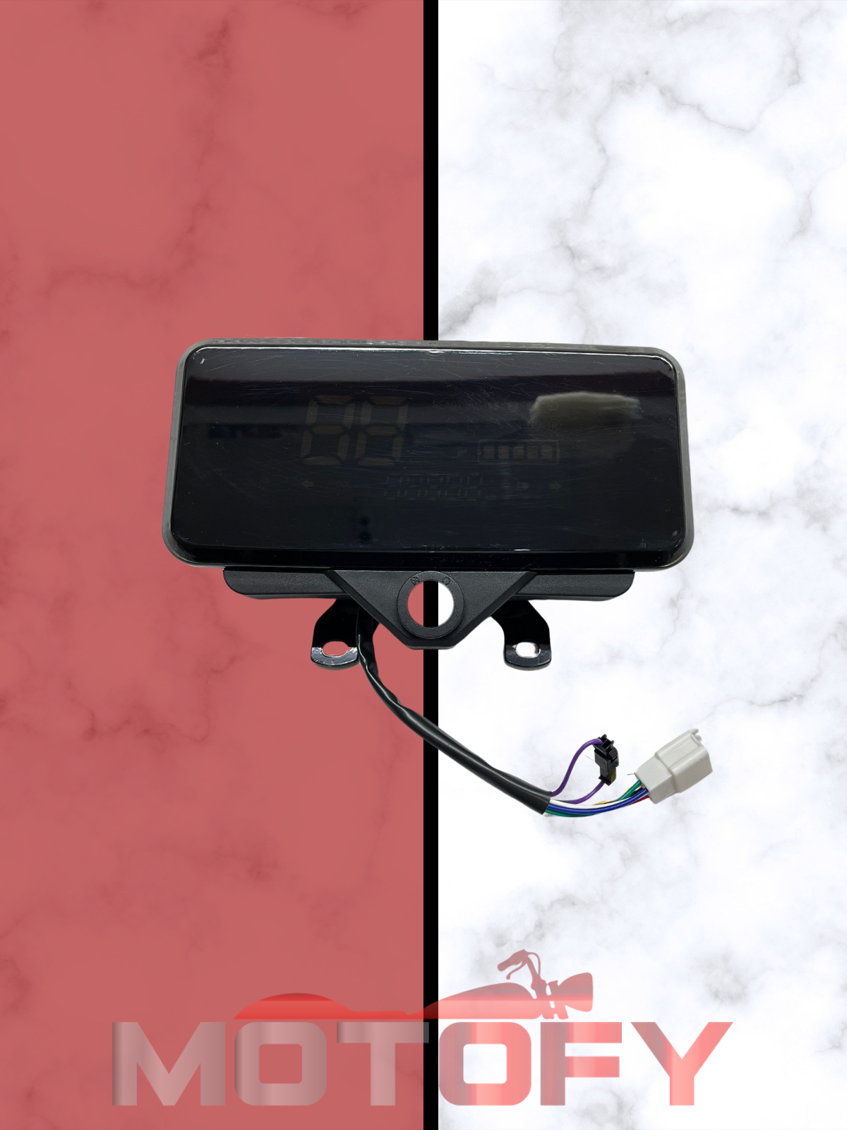 3 TEKERLİ E-BİKE ELEKTRİKLİ MOTOSİKLET BİSİKLET  KIRILMAYA DAYAKLI TABLET MODEL KİLOMETRE SAATİ LCD (YENİ VERSİYON)