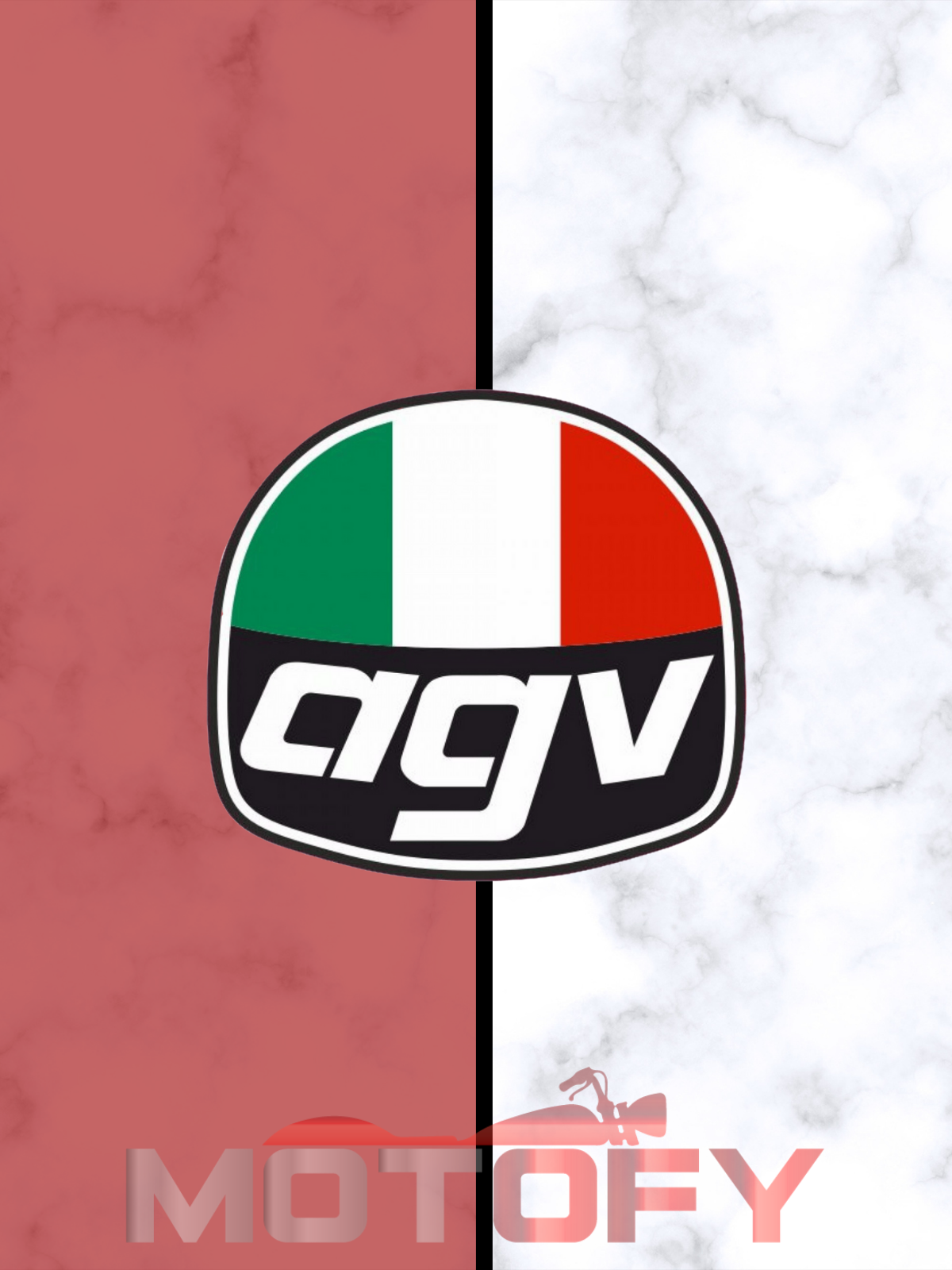 AGV KASK ETİKETİ 8cm STİCKER