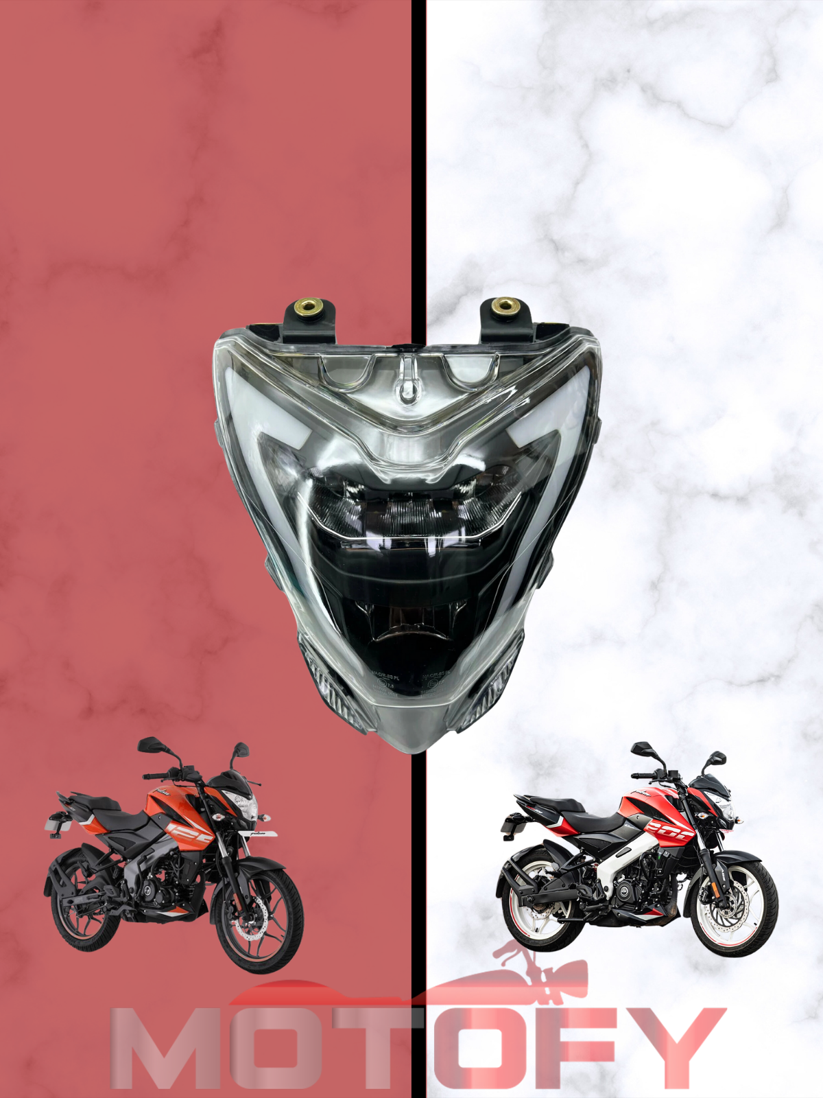 BAJAJ PULSAR NS 200 LED FAR GÜNDÜZ LEDLİ - ÜSTÜN AYDINLATMA CSP LED TEKNOLOJİSİ E BELGELİ 