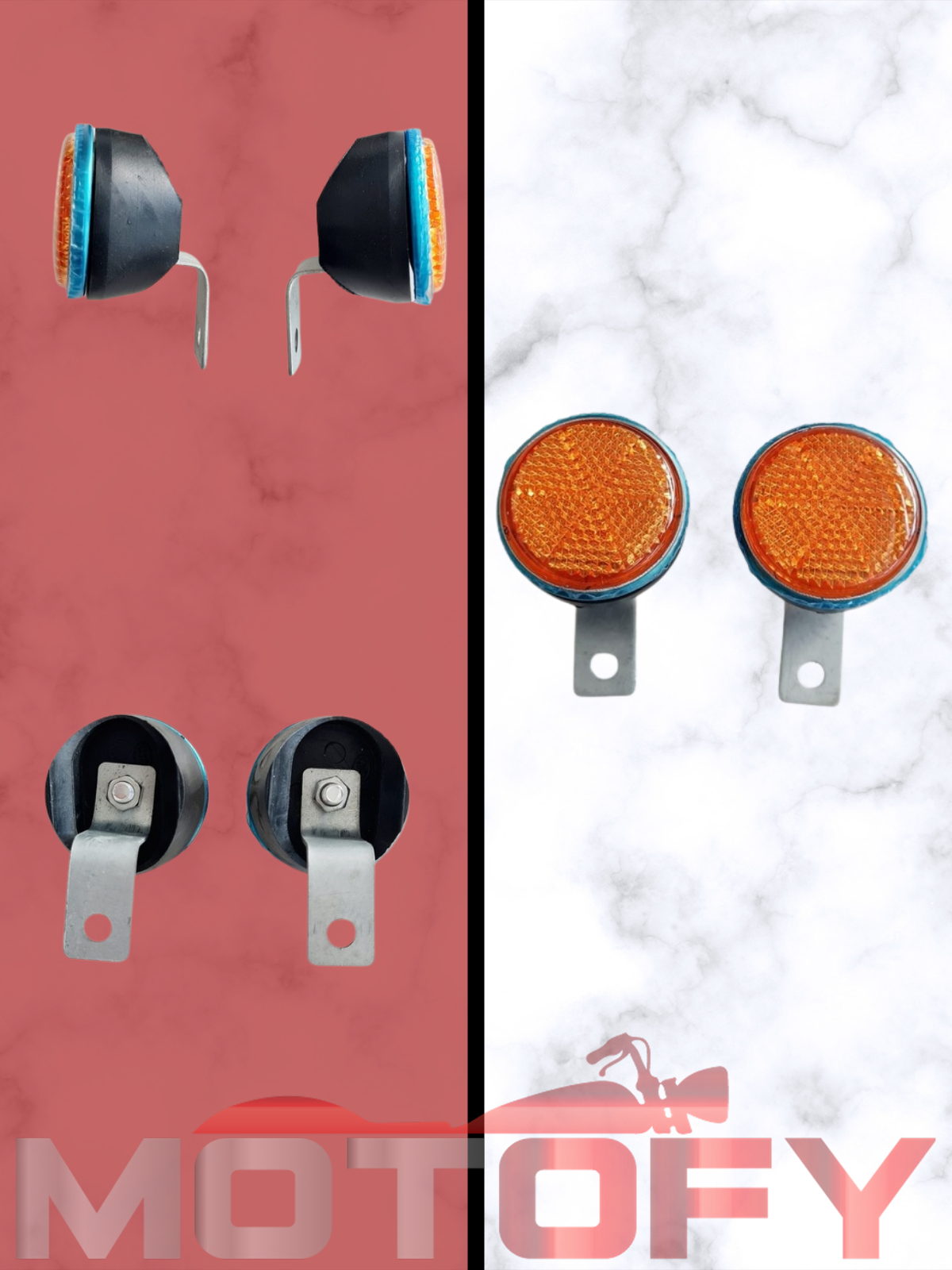 CG KUBA ÇİTA AGK FALCON REFLEKTÖR TAKIMI SAĞ SOL KOMPLE BRAKETLİ