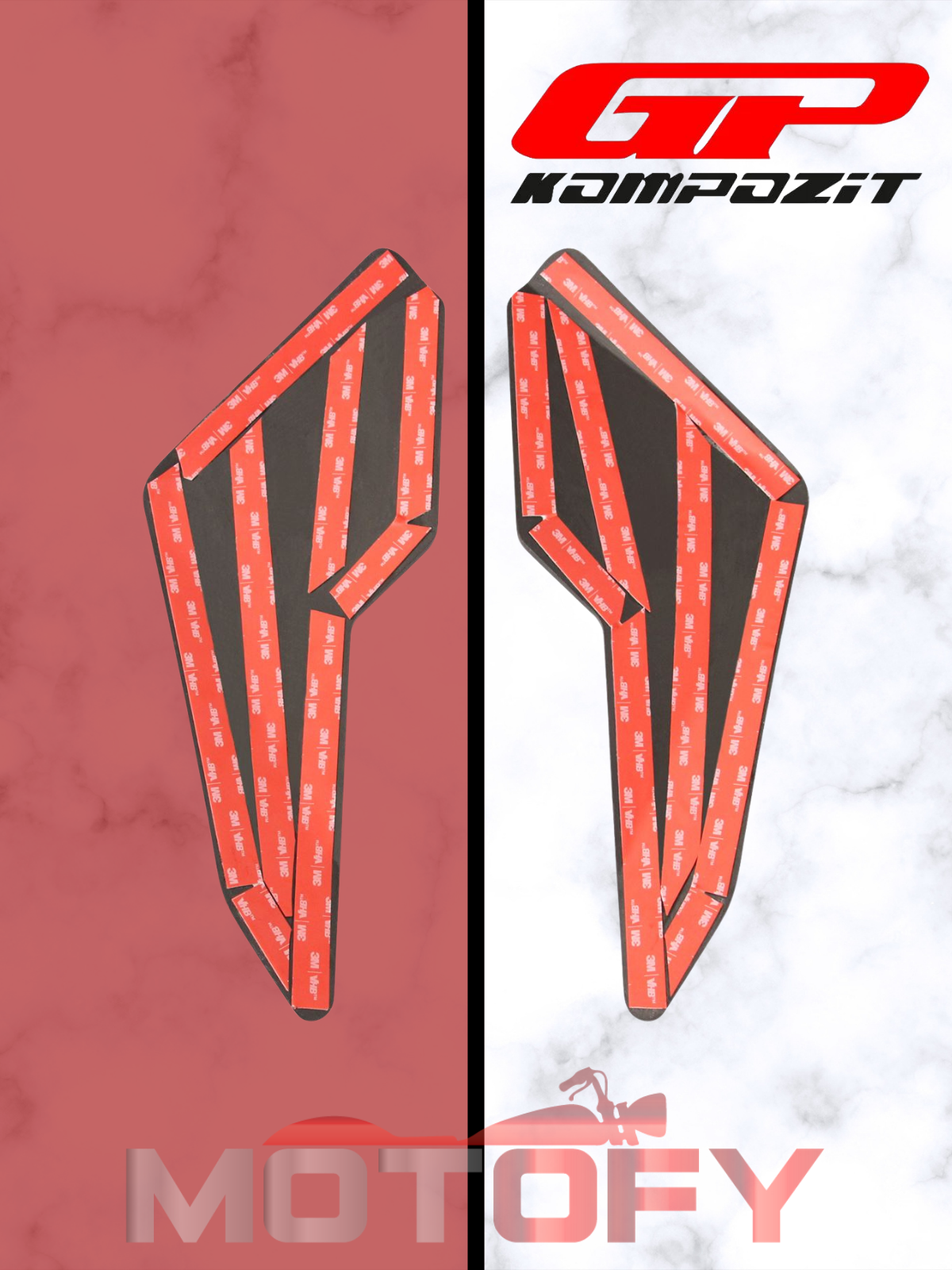 GP Kompozit Honda ADV 350 2023-2024 Uyumlu Sele Altı Grenaj Koruma Siyah 