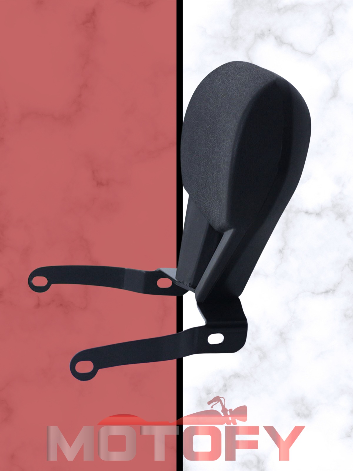 GP Kompozit Honda Forza 250 2023-2024 Uyumlu Sissy Bar Siyah