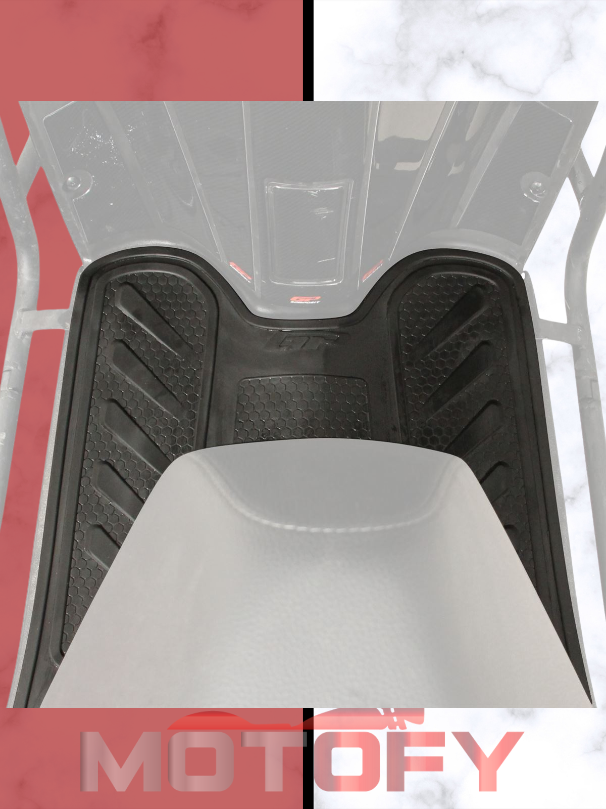 Honda Activa 2023-2024 Uyumlu Kauçuk Paspas Siyah