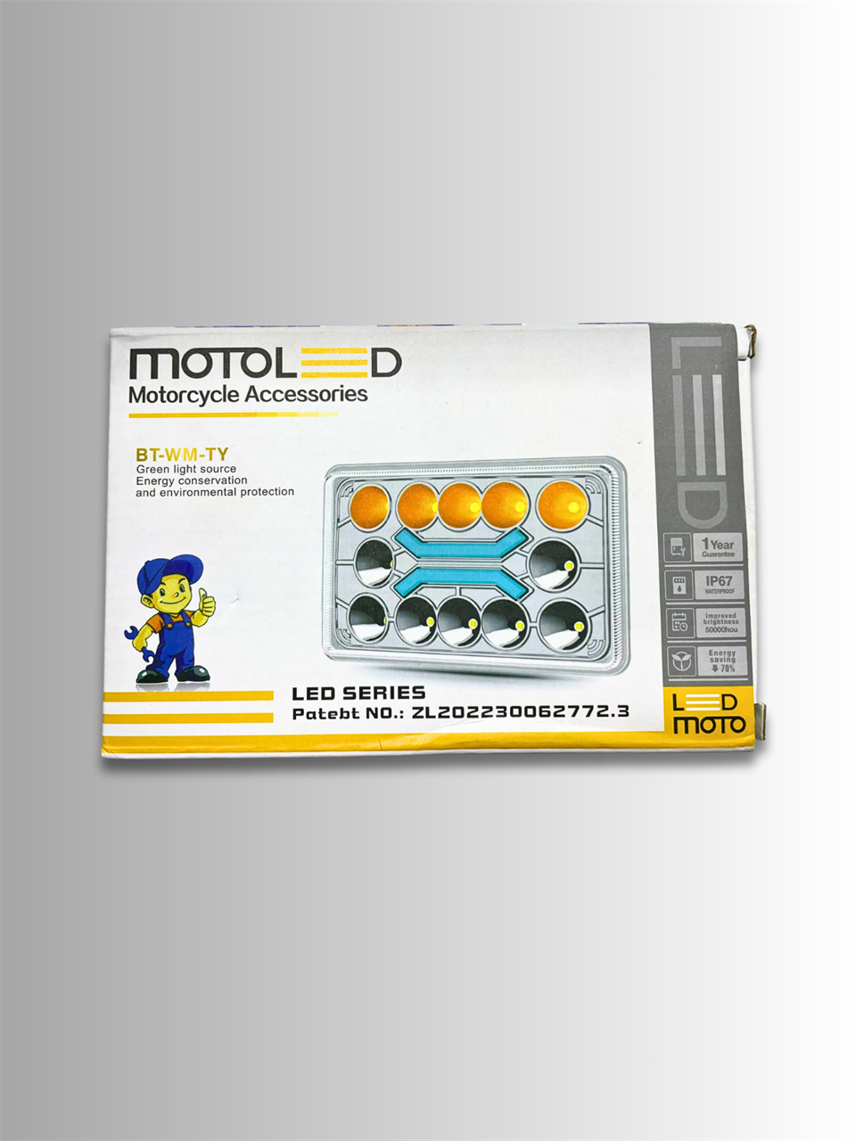HONDA CG 125 KUBA ÇİTA AGK FALCON MODİFİYE LED FAR ATOMU AMERİKAN PARKLI ORTASI MAVİ GÜNDÜZ LEDLİ