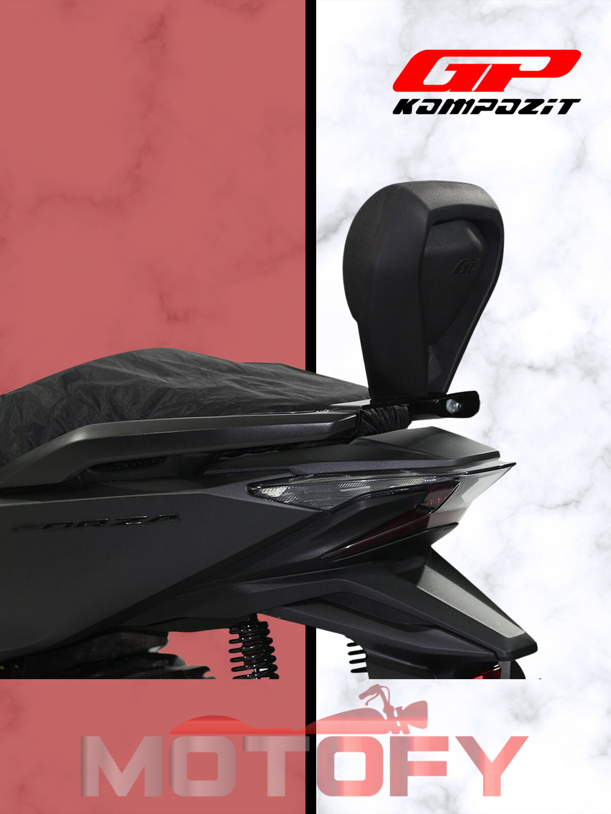 Honda Forza 250 2018-2020 Uyumlu Sissy Bar