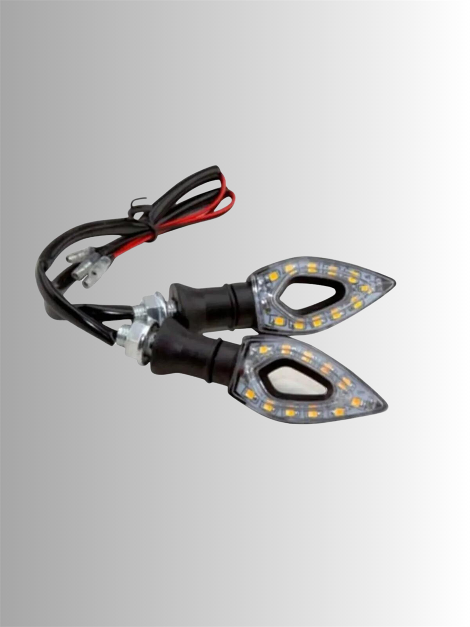 MOTOFY Motosiklet Led Üçgen Sinyal 2 Adet Üniversal