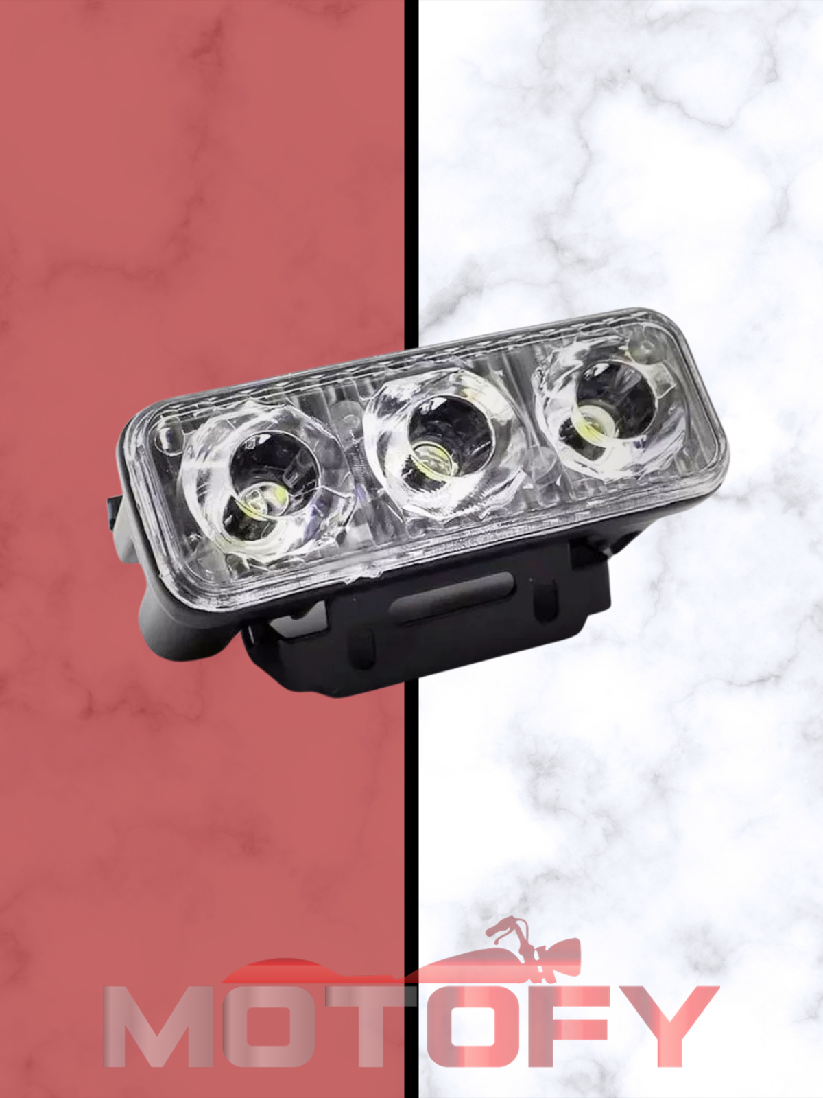 POWER LED 3LÜ GÜNDÜZ LEDİ - SİS FARI TAKIMI ULTRA PARLAK TESİSAT DAHİL SOKETLİ PREMİUM MODEL
