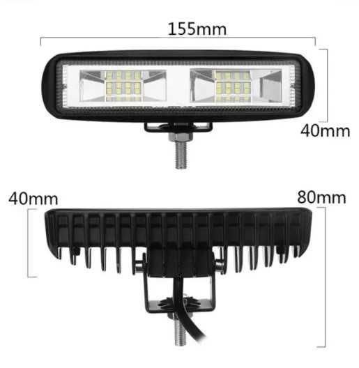 TWİNER 60W MOTOSİKLET LED SİS FARI TAKIMI VE USBLİ AÇ KAPA BUTONU SETİ 