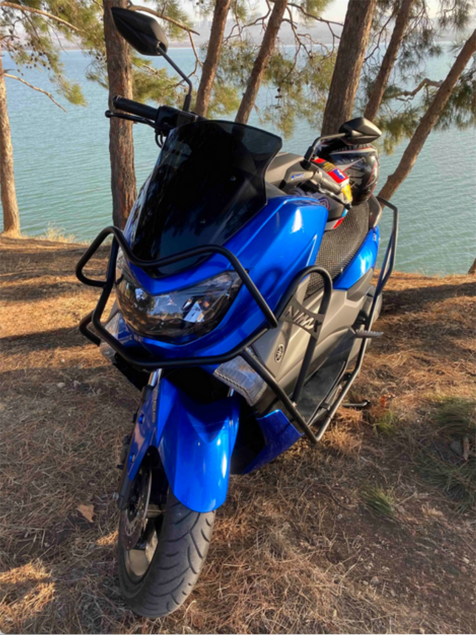 Yamaha Nmax 2015-2020 Koruma Demiri 21mm Kalın Pcx Ön Arka Takım Koruma Demiri