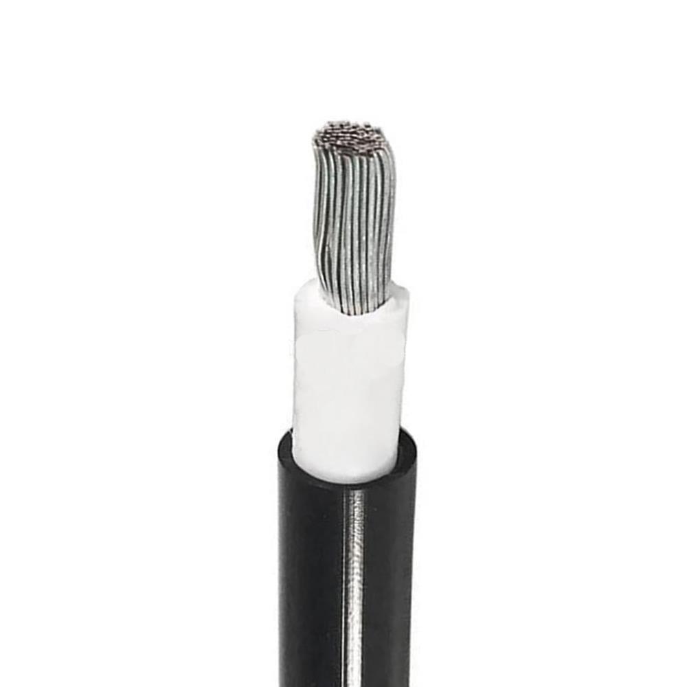 Akü Güç Kablosu 1x10mm Kalaylı Marin Tip - Siyah