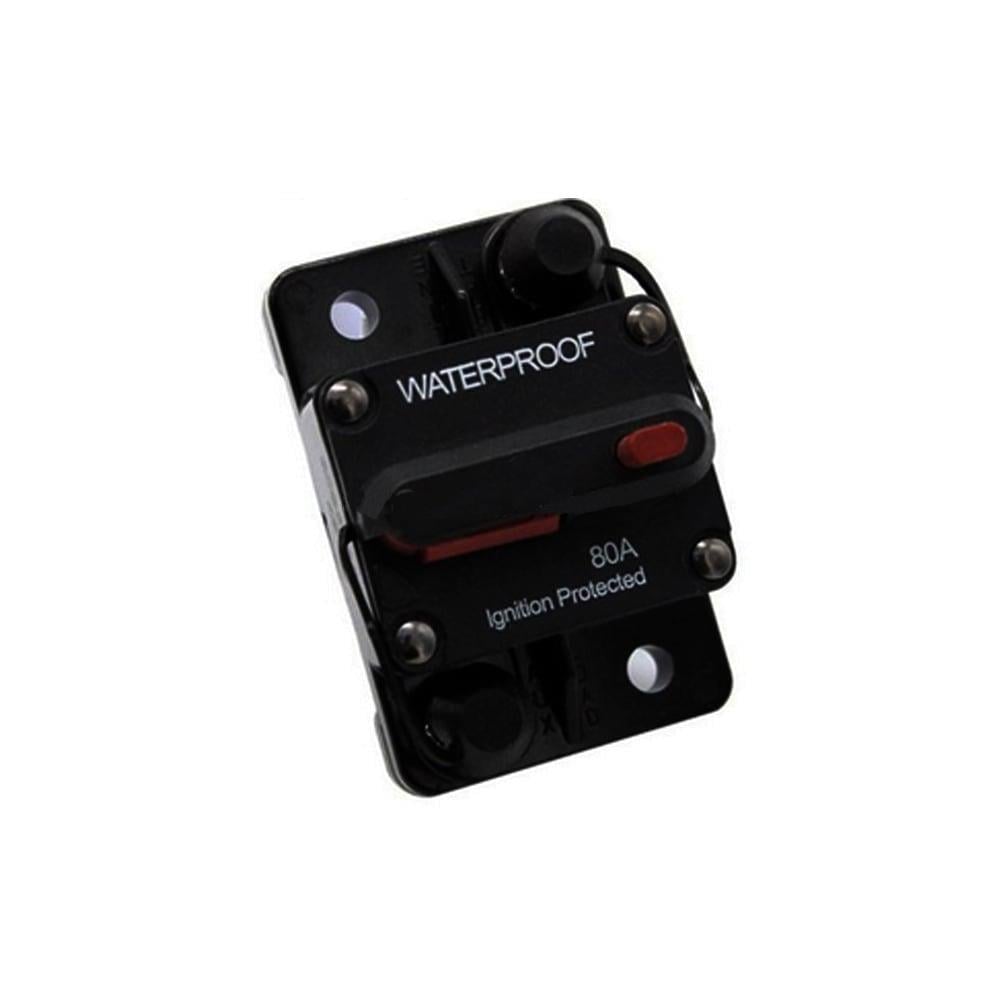DC Sigorta 80 Amper Waterproof Otomatik Sigorta
