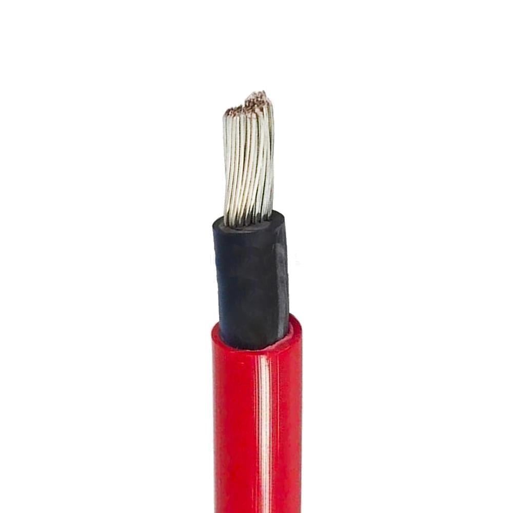 Akü Güç Kablosu 1x10mm Kalaylı Marin Tip - Kırmızı