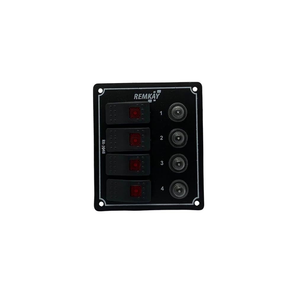 Remkay 4'lü Switch Panel Tam Otomatik Sigorta Paneli