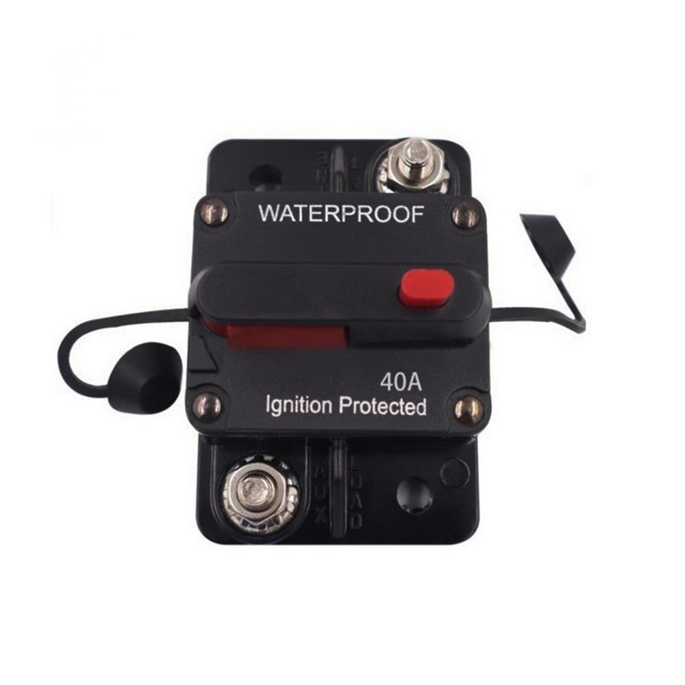 DC Sigorta 40 Amper Waterproof Otomatik Sigorta
