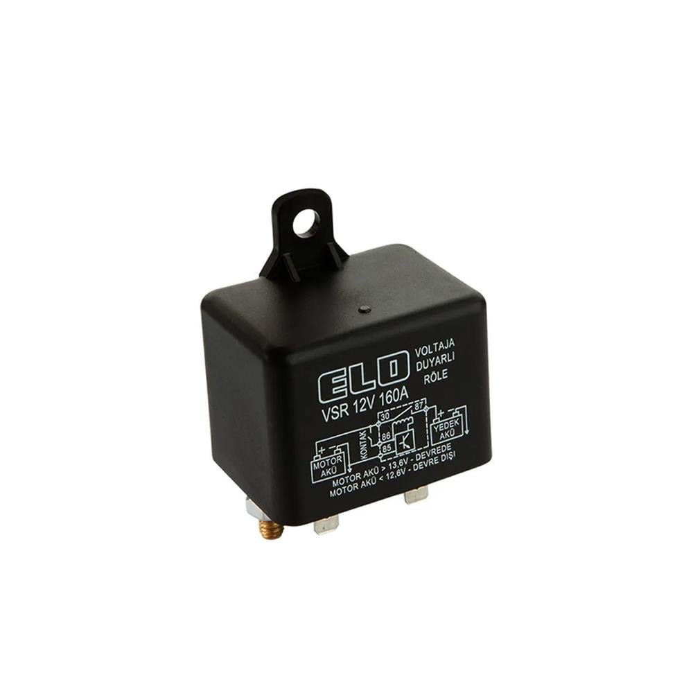 Elo Akü Ayırıcı Voltaja Duyarlı Akıllı Röle VSR 12v 160Ah