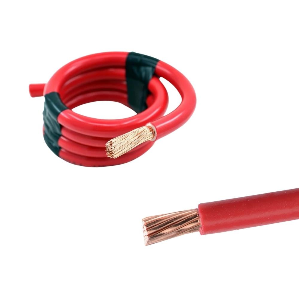 Akü Güç Kablosu 10mm Bakır Akü Kablosu - Kırmızı - Karavan Malzemeleri, Karavan EkipmanlarıKablolarSHUIVANAkü Güç Kablosu 10mm Bakır Akü Kablosu - Kırmızı
